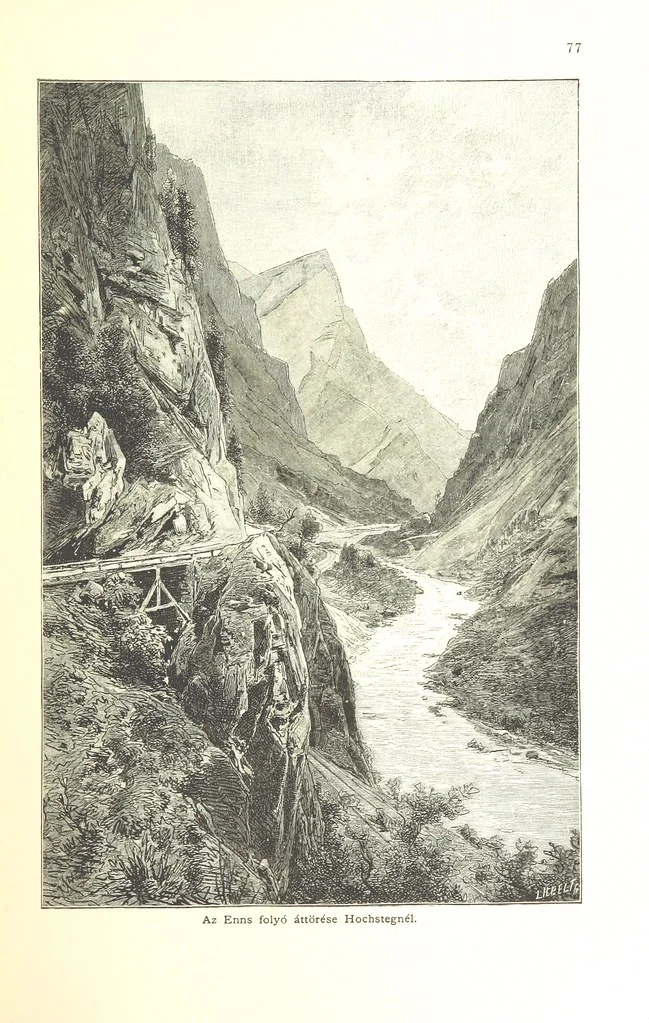 An illustration from Az Osztrák-Magyar Monarchia irásban és képben. Rudolf trónörökös főherczeg Ő ... fensége kezdeményezéséből és közremunkálásával. (Die deutsche Ausgabe redigirt ... J. von Weilen, die ungarische M. Jókai.) Hung, 1885, leaf 95