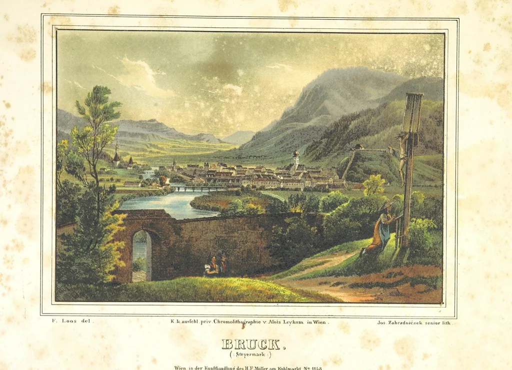 An illustration from Das pittoreske Oesterreich, oder Album der österreichischen Monarchie ... Von einer Gesellschaft Gelehrter und Künstler, 1840, leaf 13