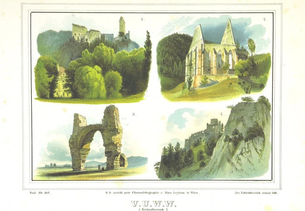 An illustration from Das pittoreske Oesterreich, oder Album der österreichischen Monarchie ... Von einer Gesellschaft Gelehrter und Künstler, 1840, leaf 345