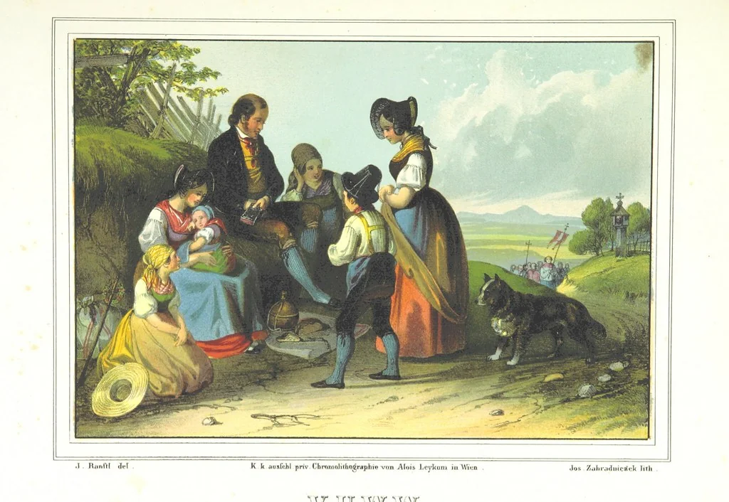 An illustration from Das pittoreske Oesterreich, oder Album der österreichischen Monarchie ... Von einer Gesellschaft Gelehrter und Künstler, 1840, leaf 347