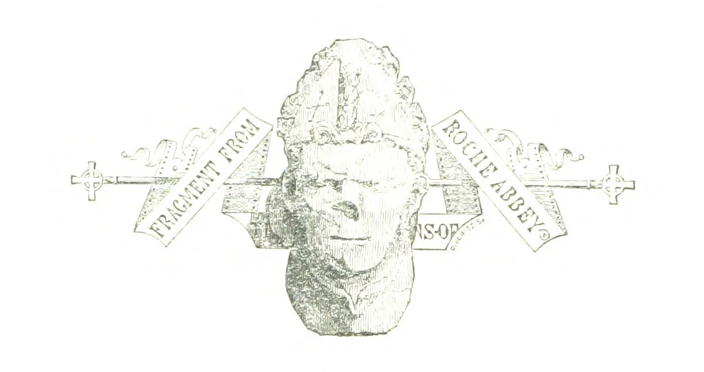 An illustration from The History of Roche Abbey (Yorkshire), from its foundation to its dissolution. L.P, 1870, leaf 158