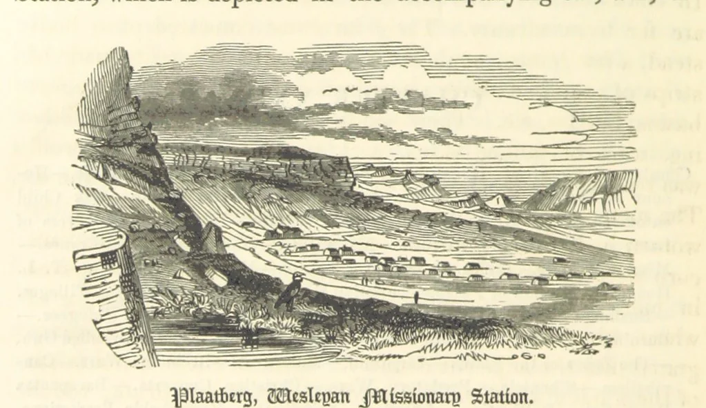 An illustration from A Narrative of a Visit to the Mauritius and South Africa ... Illustrated by two maps, sixteen etchings and twenty-eight wood-cuts, 1844, leaf 426
