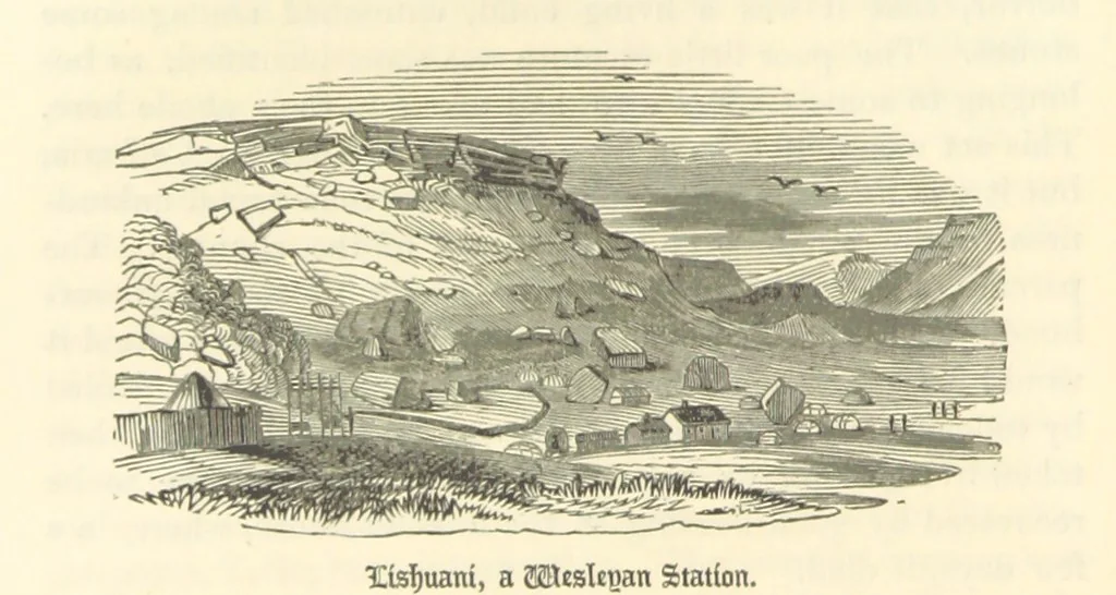 An illustration from A Narrative of a Visit to the Mauritius and South Africa ... Illustrated by two maps, sixteen etchings and twenty-eight wood-cuts, 1844, leaf 430