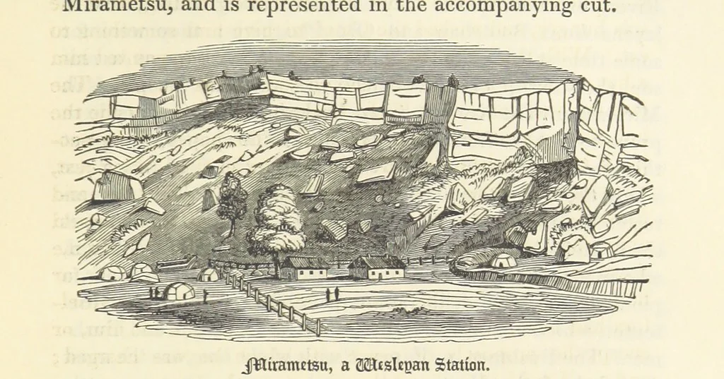 An illustration from A Narrative of a Visit to the Mauritius and South Africa ... Illustrated by two maps, sixteen etchings and twenty-eight wood-cuts, 1844, leaf 437