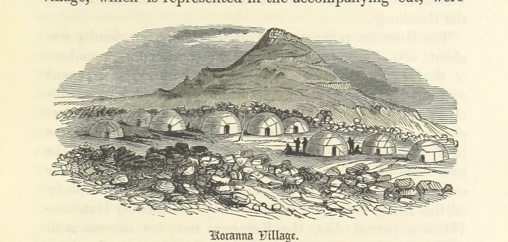 An illustration from A Narrative of a Visit to the Mauritius and South Africa ... Illustrated by two maps, sixteen etchings and twenty-eight wood-cuts, 1844, leaf 473