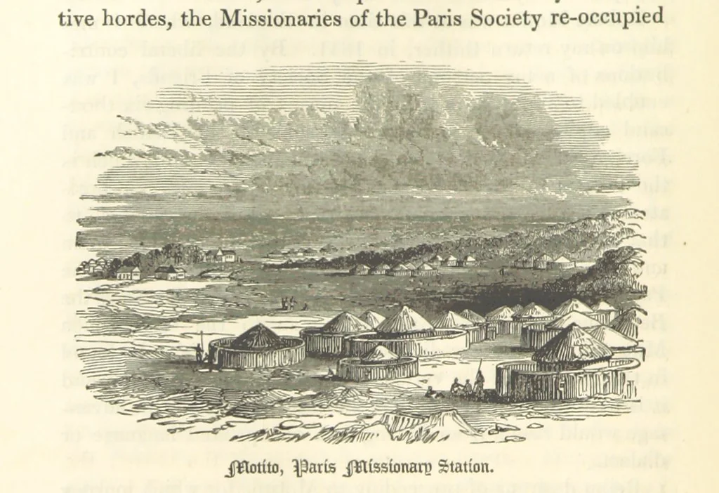 An illustration from A Narrative of a Visit to the Mauritius and South Africa ... Illustrated by two maps, sixteen etchings and twenty-eight wood-cuts, 1844, leaf 510