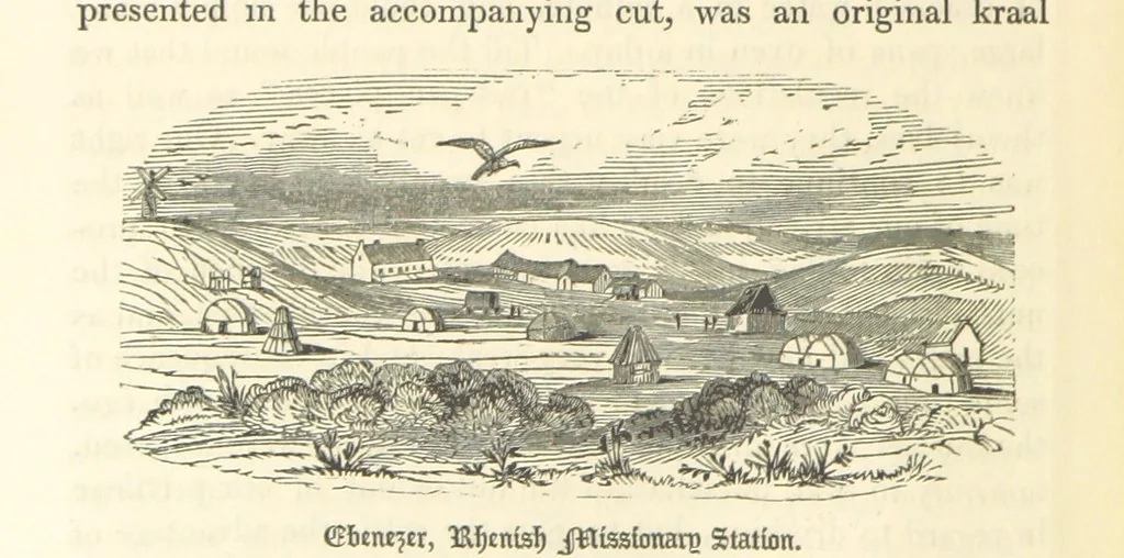 An illustration from A Narrative of a Visit to the Mauritius and South Africa ... Illustrated by two maps, sixteen etchings and twenty-eight wood-cuts, 1844, leaf 644