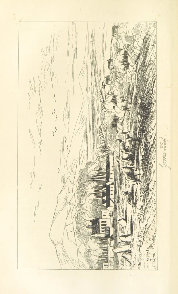 An illustration from A Narrative of a Visit to the Mauritius and South Africa ... Illustrated by two maps, sixteen etchings and twenty-eight wood-cuts, 1844, leaf 674