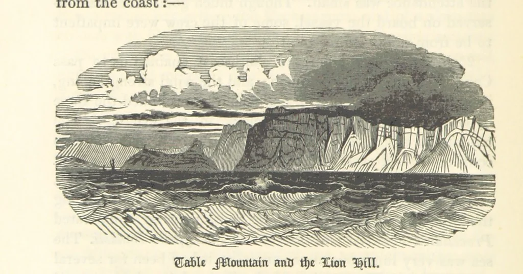 An illustration from A Narrative of a Visit to the Mauritius and South Africa ... Illustrated by two maps, sixteen etchings and twenty-eight wood-cuts, 1844, leaf 94