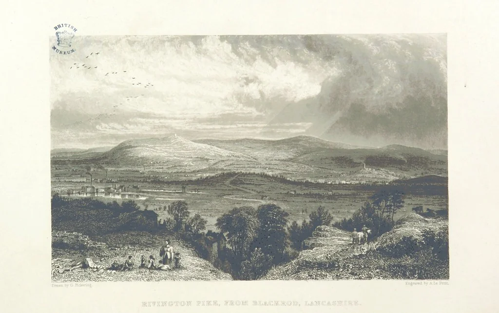 An illustration from History of the County Palatine and Duchy of Lancaster ... The biographical department by W. R. Whatton, Esq. (History of the cotton manufacture [by Edward Baines Jun.]) [With plates, 1836, leaf 119