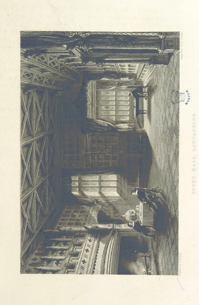 An illustration from History of the County Palatine and Duchy of Lancaster ... The biographical department by W. R. Whatton, Esq. (History of the cotton manufacture [by Edward Baines Jun.]) [With plates, 1836, leaf 197
