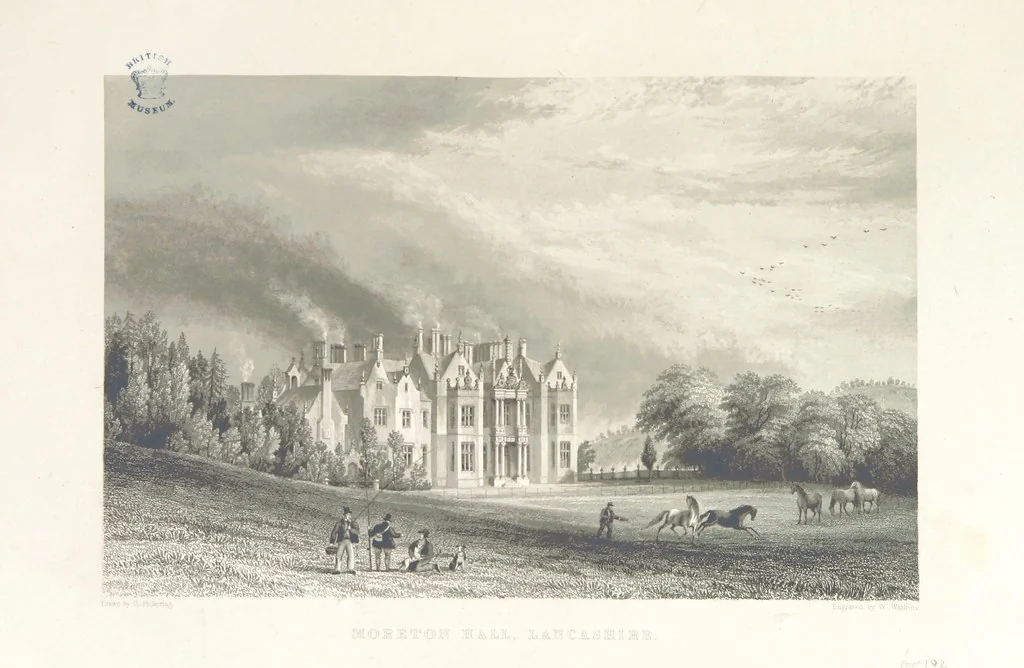 An illustration from History of the County Palatine and Duchy of Lancaster ... The biographical department by W. R. Whatton, Esq. (History of the cotton manufacture [by Edward Baines Jun.]) [With plates, 1836, leaf 237