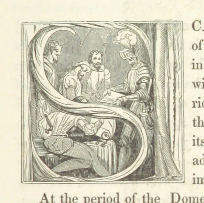 An illustration from History of the County Palatine and Duchy of Lancaster ... The biographical department by W. R. Whatton, Esq. (History of the cotton manufacture [by Edward Baines Jun.]) [With plates, 1836, leaf 609