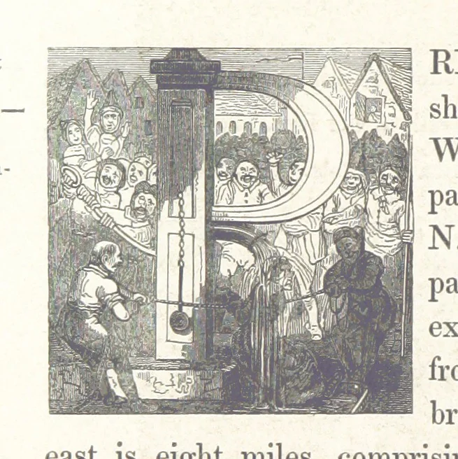 An illustration from History of the County Palatine and Duchy of Lancaster ... The biographical department by W. R. Whatton, Esq. (History of the cotton manufacture [by Edward Baines Jun.]) [With plates, 1836, leaf 802