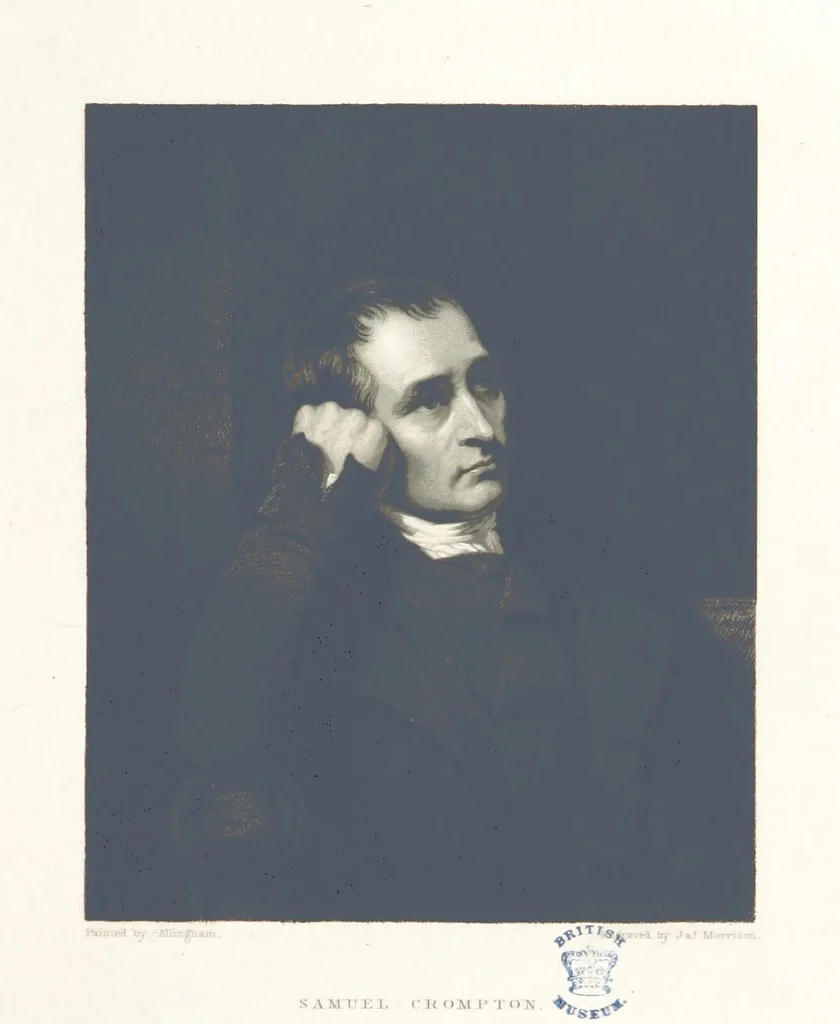 An illustration from History of the County Palatine and Duchy of Lancaster ... The biographical department by W. R. Whatton, Esq. (History of the cotton manufacture [by Edward Baines Jun.]) [With plates, 1836, leaf 93