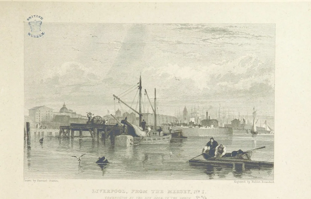 An illustration from History of the County Palatine and Duchy of Lancaster ... The biographical department by W. R. Whatton, Esq. (History of the cotton manufacture [by Edward Baines Jun.]) [With plates, 1836, leaf 115