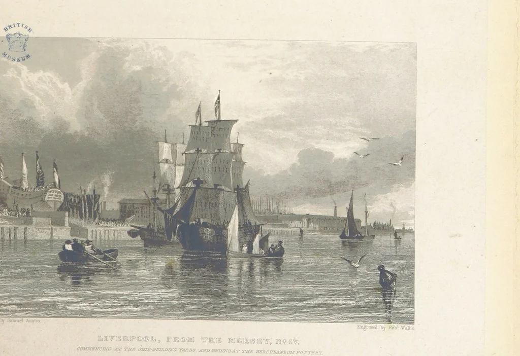 An illustration from History of the County Palatine and Duchy of Lancaster ... The biographical department by W. R. Whatton, Esq. (History of the cotton manufacture [by Edward Baines Jun.]) [With plates, 1836, leaf 165