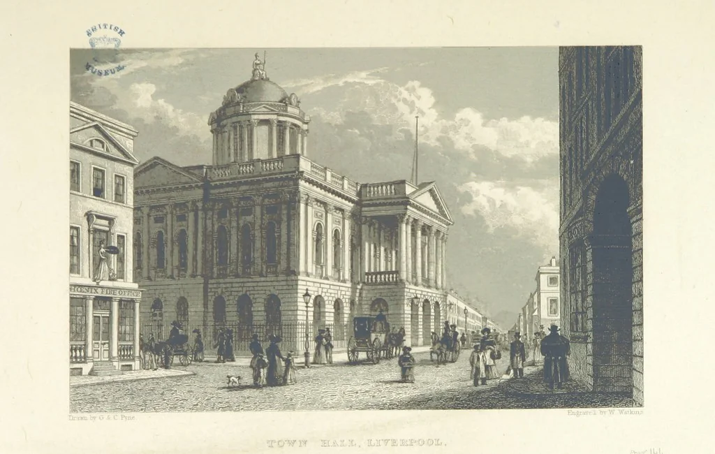 An illustration from History of the County Palatine and Duchy of Lancaster ... The biographical department by W. R. Whatton, Esq. (History of the cotton manufacture [by Edward Baines Jun.]) [With plates, 1836, leaf 169