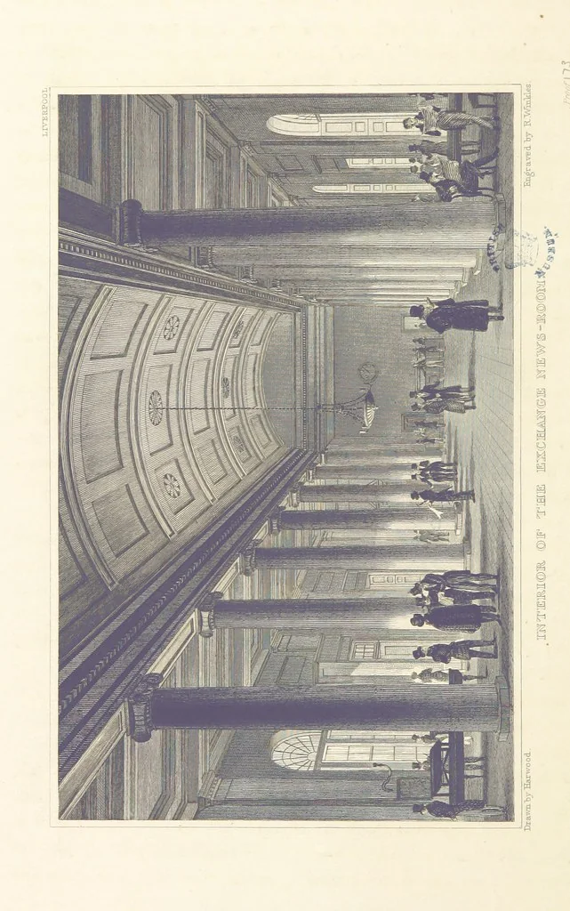 An illustration from History of the County Palatine and Duchy of Lancaster ... The biographical department by W. R. Whatton, Esq. (History of the cotton manufacture [by Edward Baines Jun.]) [With plates, 1836, leaf 204