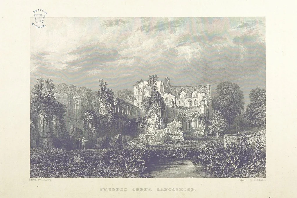 An illustration from History of the County Palatine and Duchy of Lancaster ... The biographical department by W. R. Whatton, Esq. (History of the cotton manufacture [by Edward Baines Jun.]) [With plates, 1836, leaf 716