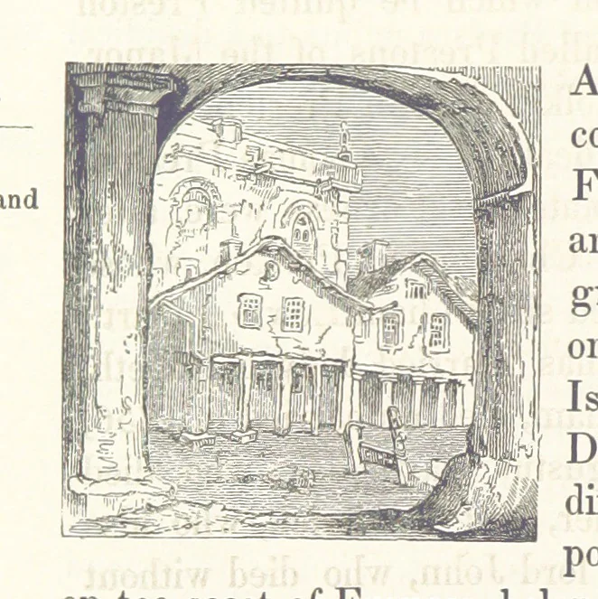 An illustration from History of the County Palatine and Duchy of Lancaster ... The biographical department by W. R. Whatton, Esq. (History of the cotton manufacture [by Edward Baines Jun.]) [With plates, 1836, leaf 742