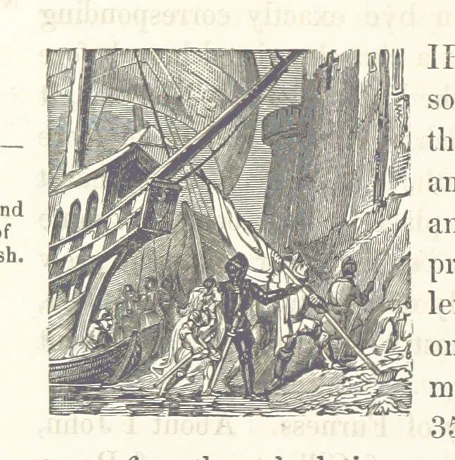 An illustration from History of the County Palatine and Duchy of Lancaster ... The biographical department by W. R. Whatton, Esq. (History of the cotton manufacture [by Edward Baines Jun.]) [With plates, 1836, leaf 778