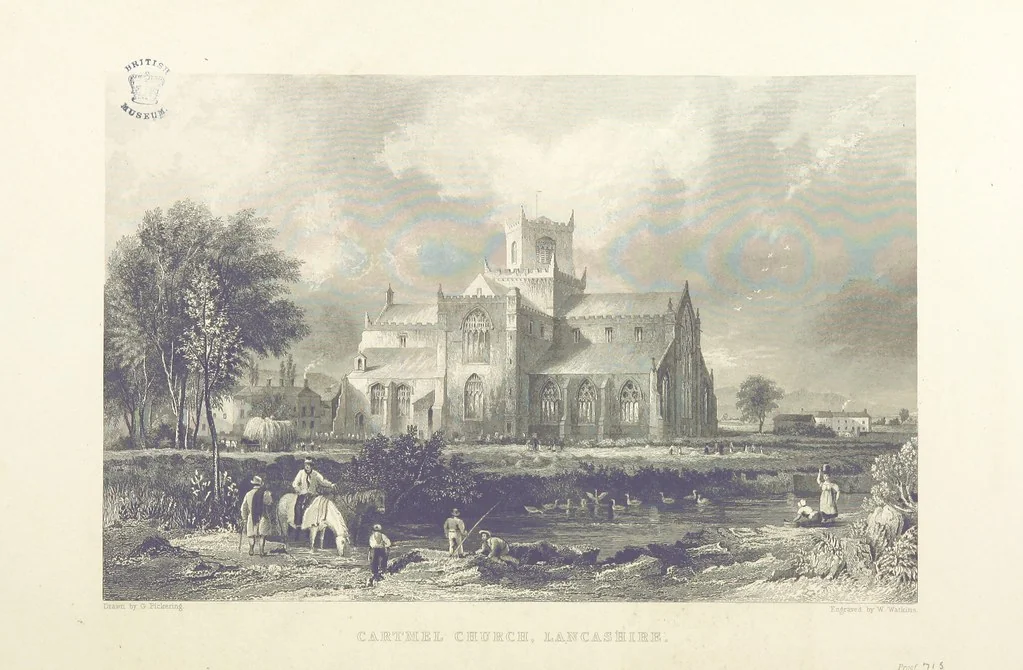 An illustration from History of the County Palatine and Duchy of Lancaster ... The biographical department by W. R. Whatton, Esq. (History of the cotton manufacture [by Edward Baines Jun.]) [With plates, 1836, leaf 810