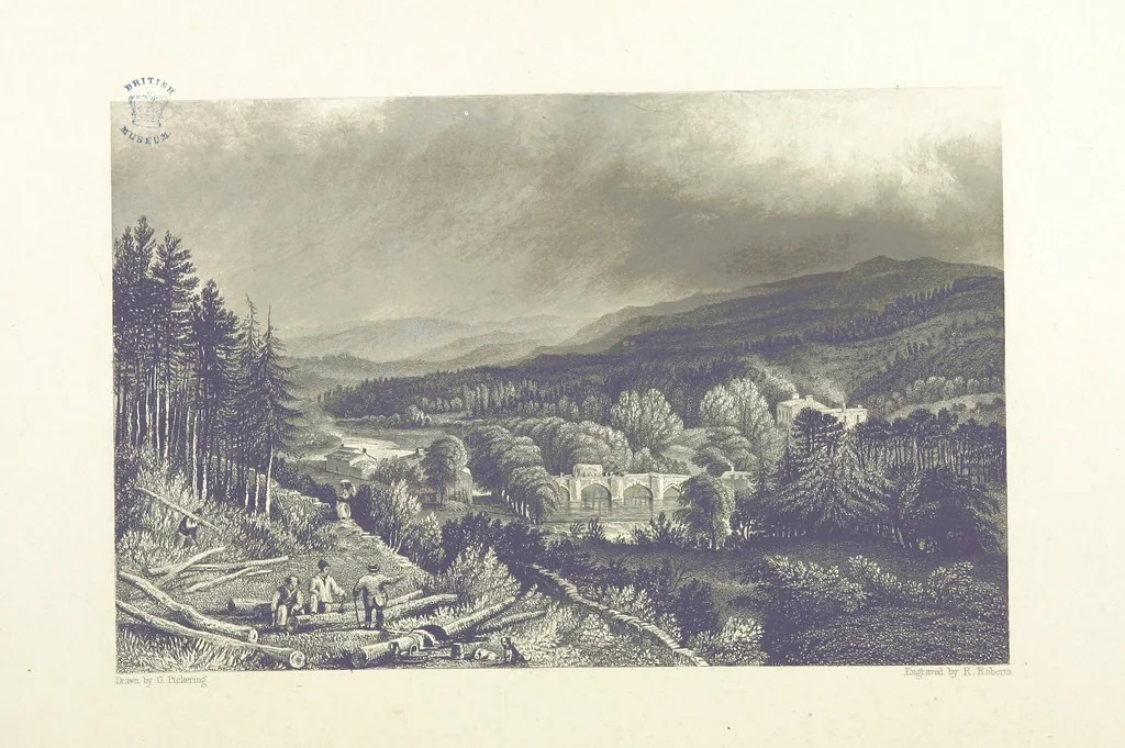 An illustration from History of the County Palatine and Duchy of Lancaster ... The biographical department by W. R. Whatton, Esq. (History of the cotton manufacture [by Edward Baines Jun.]) [With plates, 1836, leaf 814
