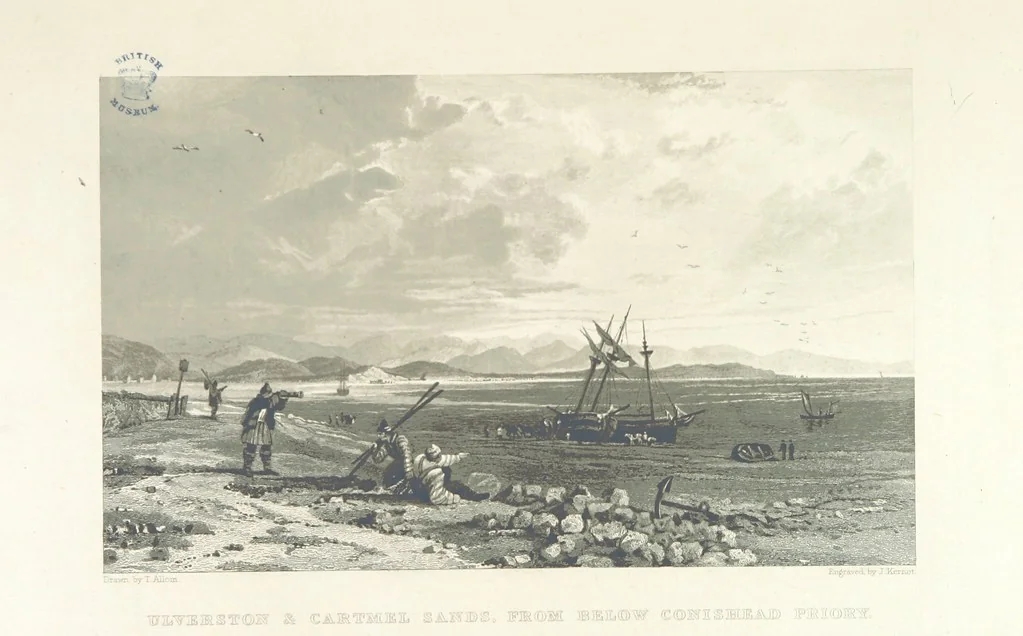 An illustration from History of the County Palatine and Duchy of Lancaster ... The biographical department by W. R. Whatton, Esq. (History of the cotton manufacture [by Edward Baines Jun.]) [With plates, 1836, leaf 839
