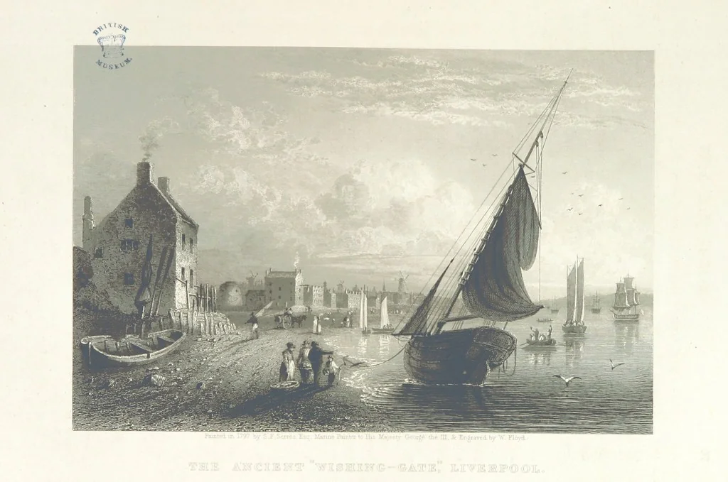 An illustration from History of the County Palatine and Duchy of Lancaster ... The biographical department by W. R. Whatton, Esq. (History of the cotton manufacture [by Edward Baines Jun.]) [With plates, 1836, leaf 87