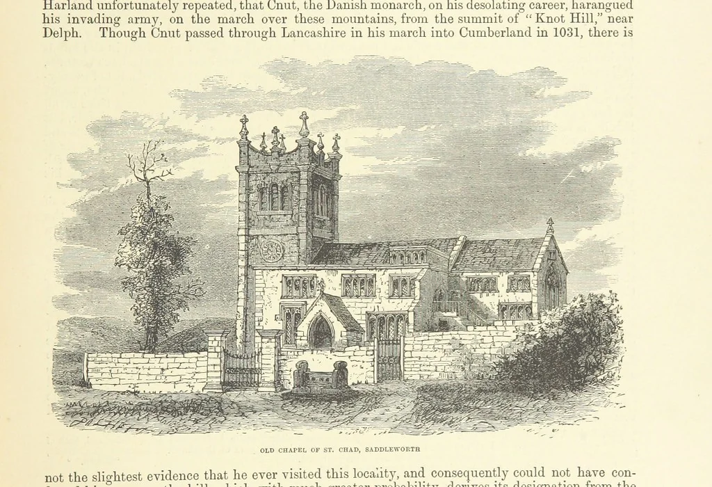 An illustration from History of the County Palatine and Duchy of Lancaster ... The biographical department by W. R. Whatton, Esq. (History of the cotton manufacture [by Edward Baines Jun.]) [With plates, 1888, leaf 105