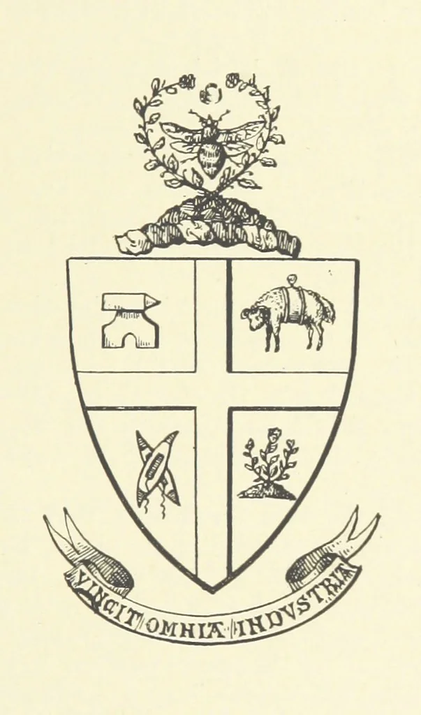 An illustration from History of the County Palatine and Duchy of Lancaster ... The biographical department by W. R. Whatton, Esq. (History of the cotton manufacture [by Edward Baines Jun.]) [With plates, 1888, leaf 123