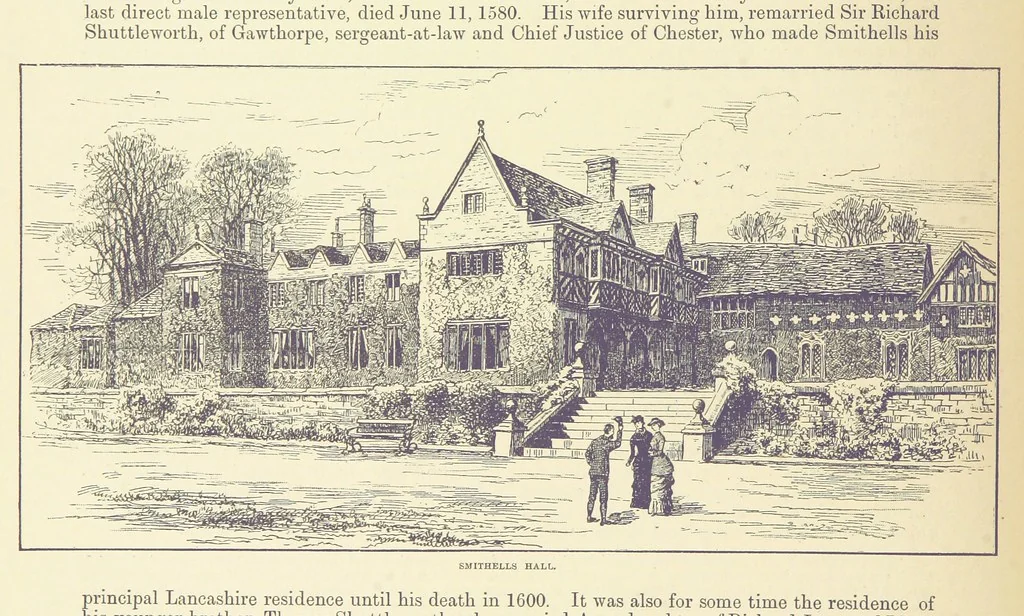 An illustration from History of the County Palatine and Duchy of Lancaster ... The biographical department by W. R. Whatton, Esq. (History of the cotton manufacture [by Edward Baines Jun.]) [With plates, 1888, leaf 170