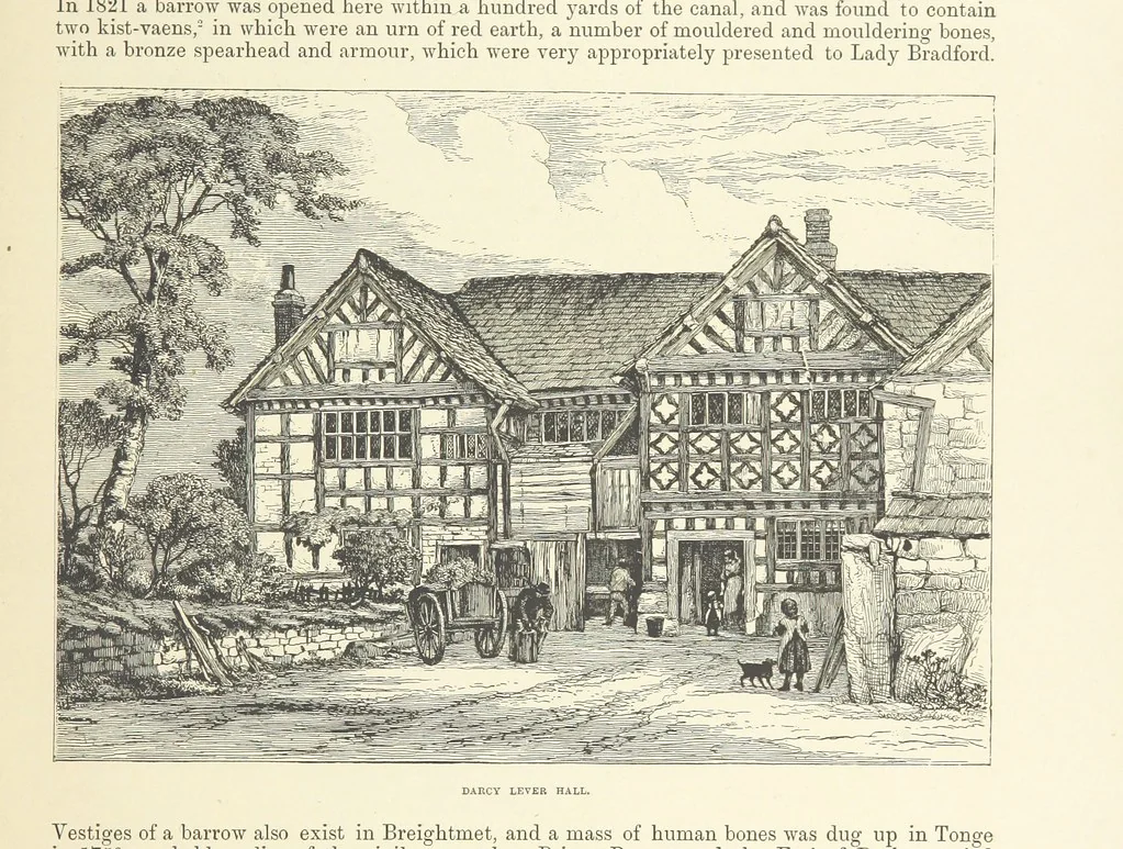 An illustration from History of the County Palatine and Duchy of Lancaster ... The biographical department by W. R. Whatton, Esq. (History of the cotton manufacture [by Edward Baines Jun.]) [With plates, 1888, leaf 227