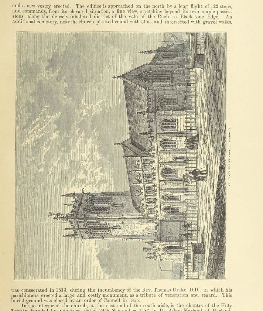 An illustration from History of the County Palatine and Duchy of Lancaster ... The biographical department by W. R. Whatton, Esq. (History of the cotton manufacture [by Edward Baines Jun.]) [With plates, 1888, leaf 29