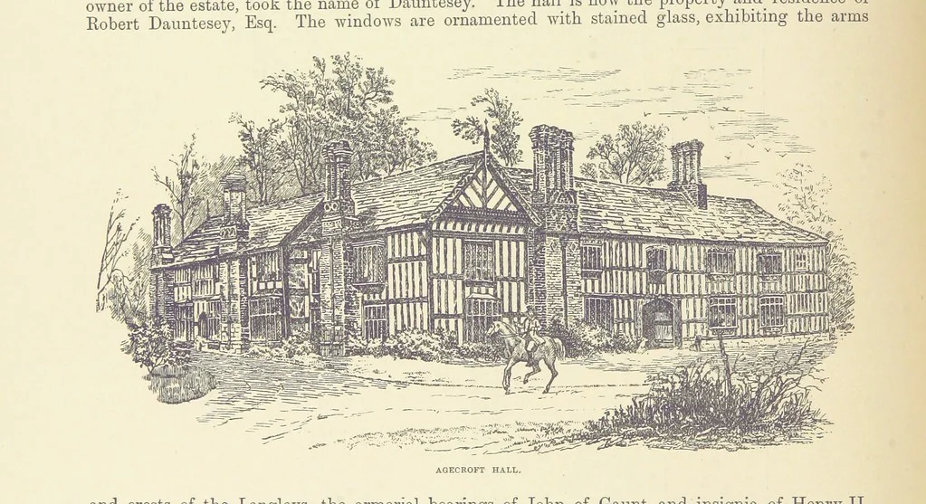 An illustration from History of the County Palatine and Duchy of Lancaster ... The biographical department by W. R. Whatton, Esq. (History of the cotton manufacture [by Edward Baines Jun.]) [With plates, 1888, leaf 296