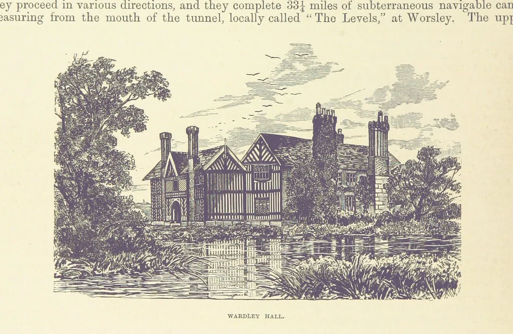 An illustration from History of the County Palatine and Duchy of Lancaster ... The biographical department by W. R. Whatton, Esq. (History of the cotton manufacture [by Edward Baines Jun.]) [With plates, 1888, leaf 310