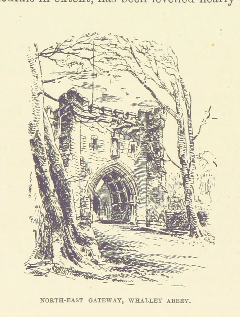 An illustration from History of the County Palatine and Duchy of Lancaster ... The biographical department by W. R. Whatton, Esq. (History of the cotton manufacture [by Edward Baines Jun.]) [With plates, 1888, leaf 348
