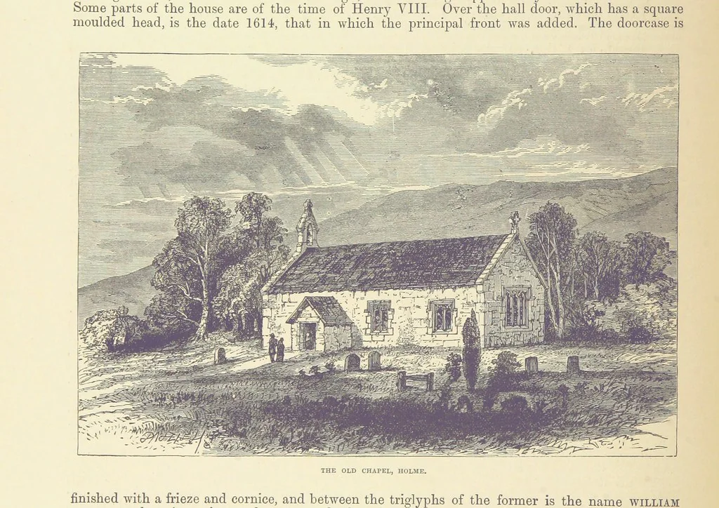 An illustration from History of the County Palatine and Duchy of Lancaster ... The biographical department by W. R. Whatton, Esq. (History of the cotton manufacture [by Edward Baines Jun.]) [With plates, 1888, leaf 406