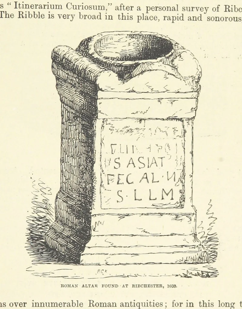 An illustration from History of the County Palatine and Duchy of Lancaster ... The biographical department by W. R. Whatton, Esq. (History of the cotton manufacture [by Edward Baines Jun.]) [With plates, 1888, leaf 109