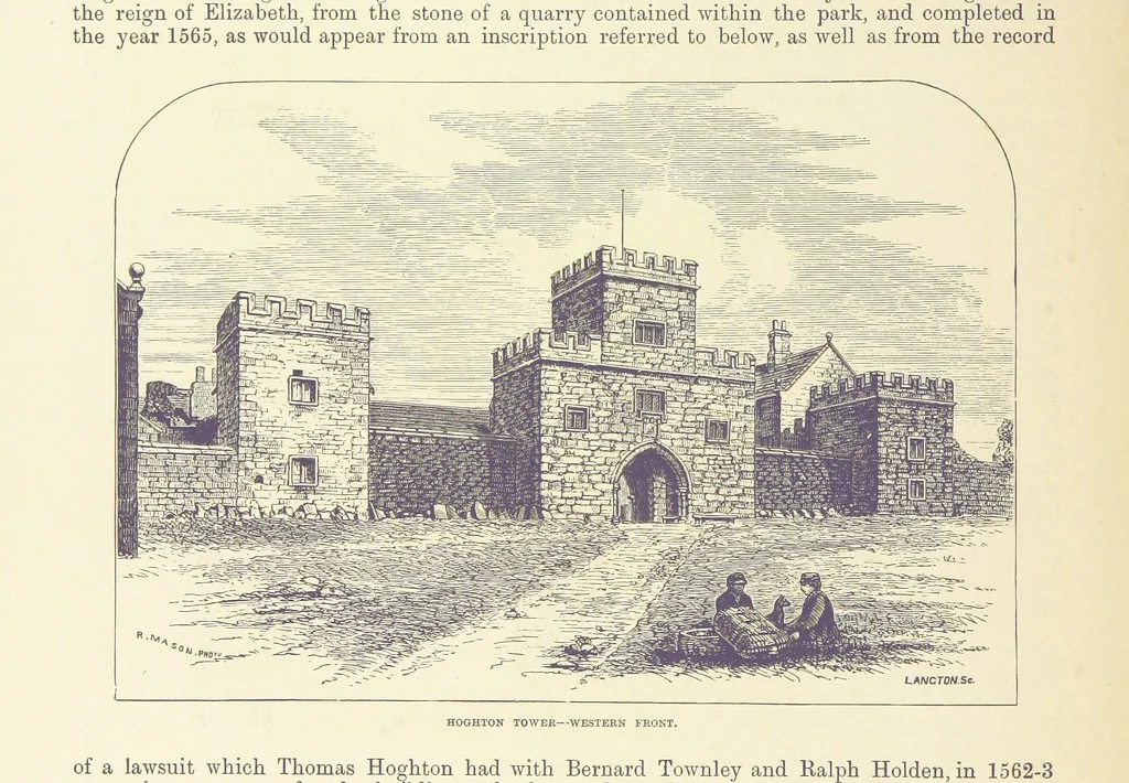 An illustration from History of the County Palatine and Duchy of Lancaster ... The biographical department by W. R. Whatton, Esq. (History of the cotton manufacture [by Edward Baines Jun.]) [With plates, 1888, leaf 194