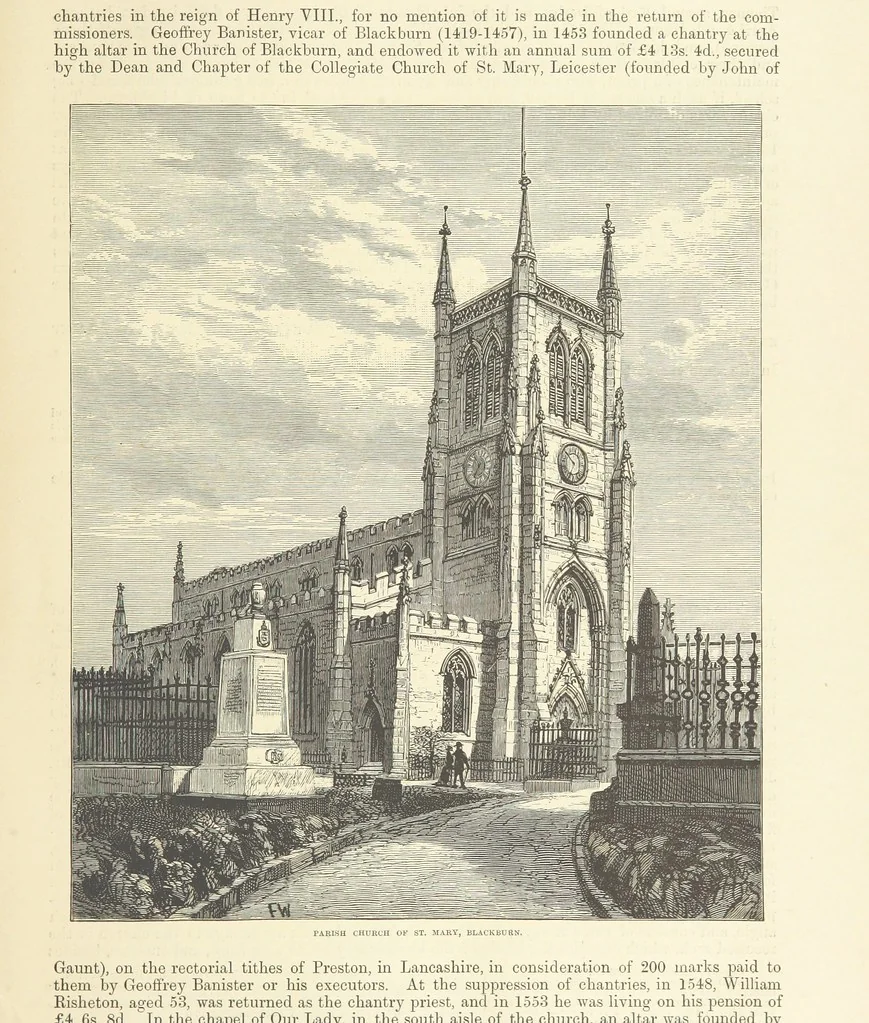 An illustration from History of the County Palatine and Duchy of Lancaster ... The biographical department by W. R. Whatton, Esq. (History of the cotton manufacture [by Edward Baines Jun.]) [With plates, 1888, leaf 21