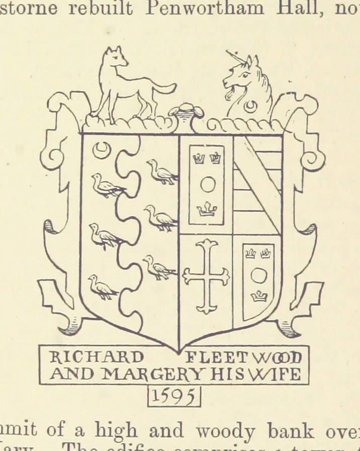 An illustration from History of the County Palatine and Duchy of Lancaster ... The biographical department by W. R. Whatton, Esq. (History of the cotton manufacture [by Edward Baines Jun.]) [With plates, 1888, leaf 222