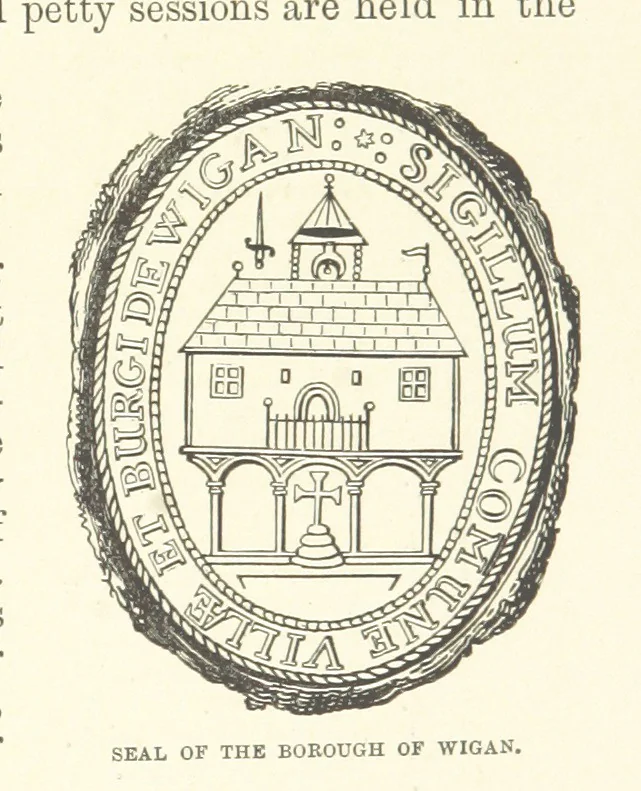An illustration from History of the County Palatine and Duchy of Lancaster ... The biographical department by W. R. Whatton, Esq. (History of the cotton manufacture [by Edward Baines Jun.]) [With plates, 1888, leaf 273