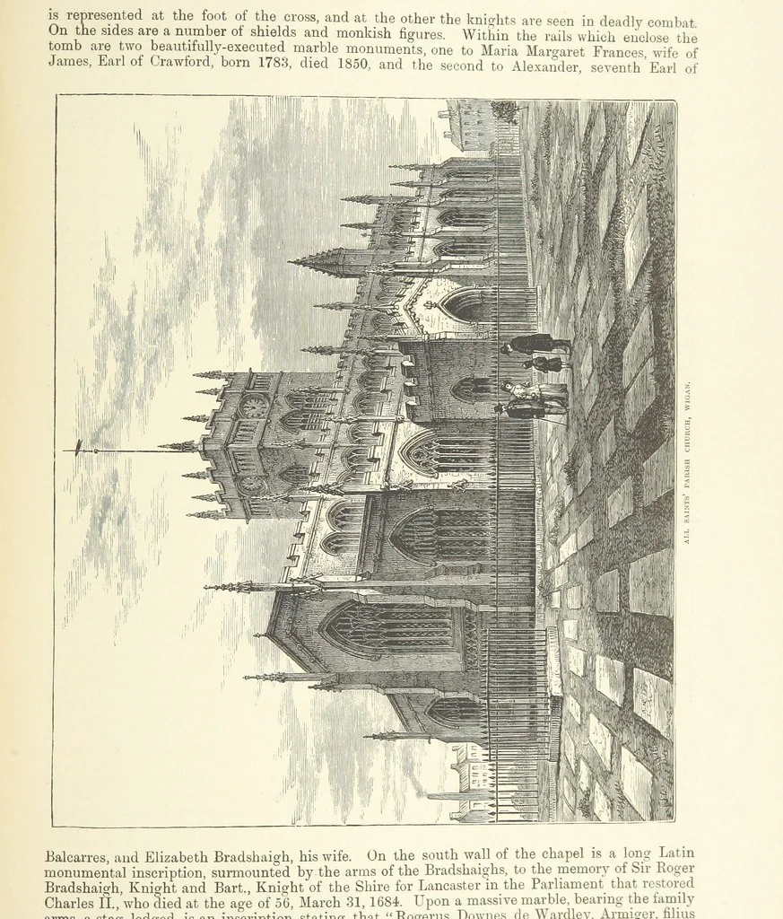An illustration from History of the County Palatine and Duchy of Lancaster ... The biographical department by W. R. Whatton, Esq. (History of the cotton manufacture [by Edward Baines Jun.]) [With plates, 1888, leaf 277