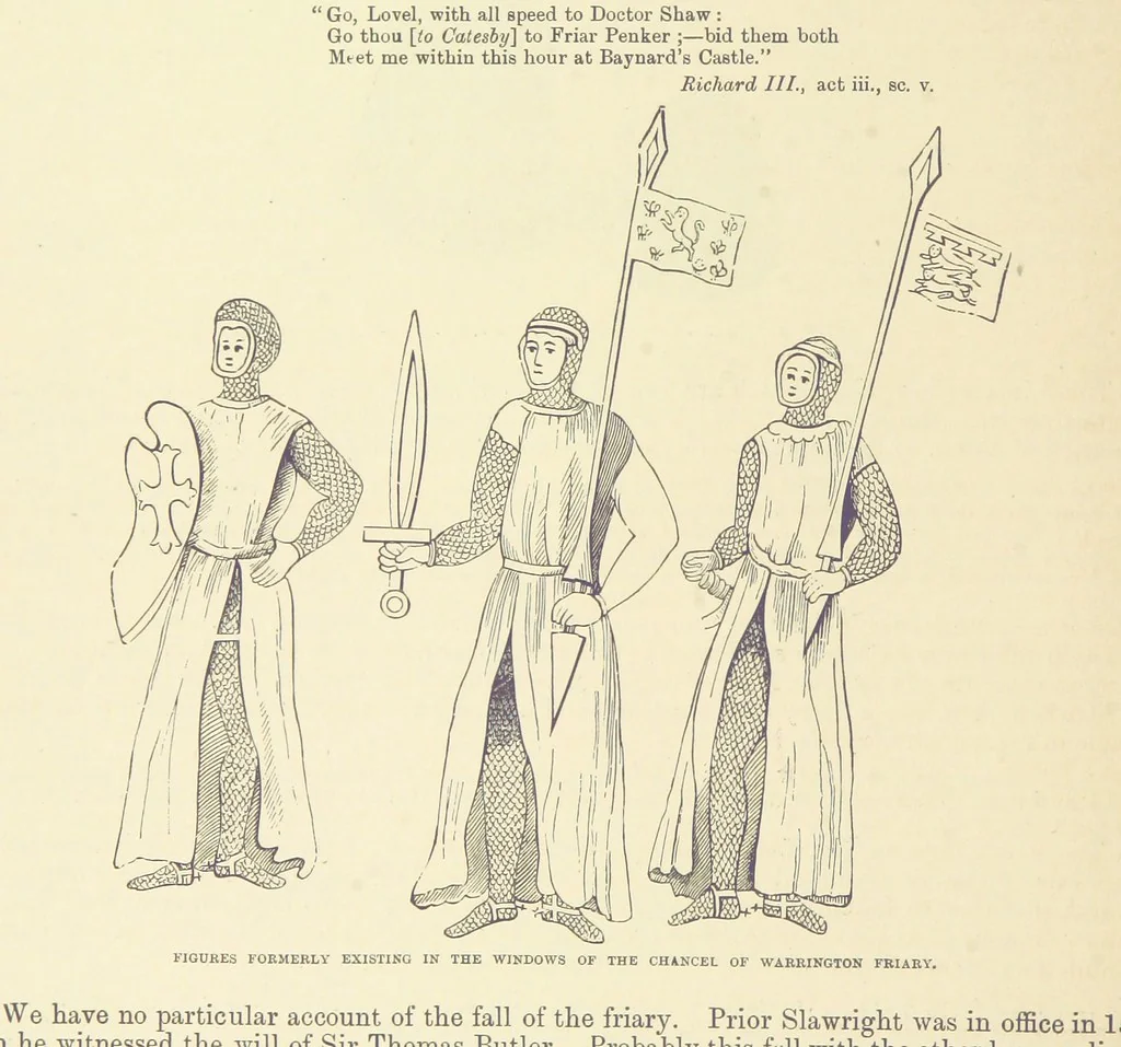 An illustration from History of the County Palatine and Duchy of Lancaster ... The biographical department by W. R. Whatton, Esq. (History of the cotton manufacture [by Edward Baines Jun.]) [With plates, 1888, leaf 420