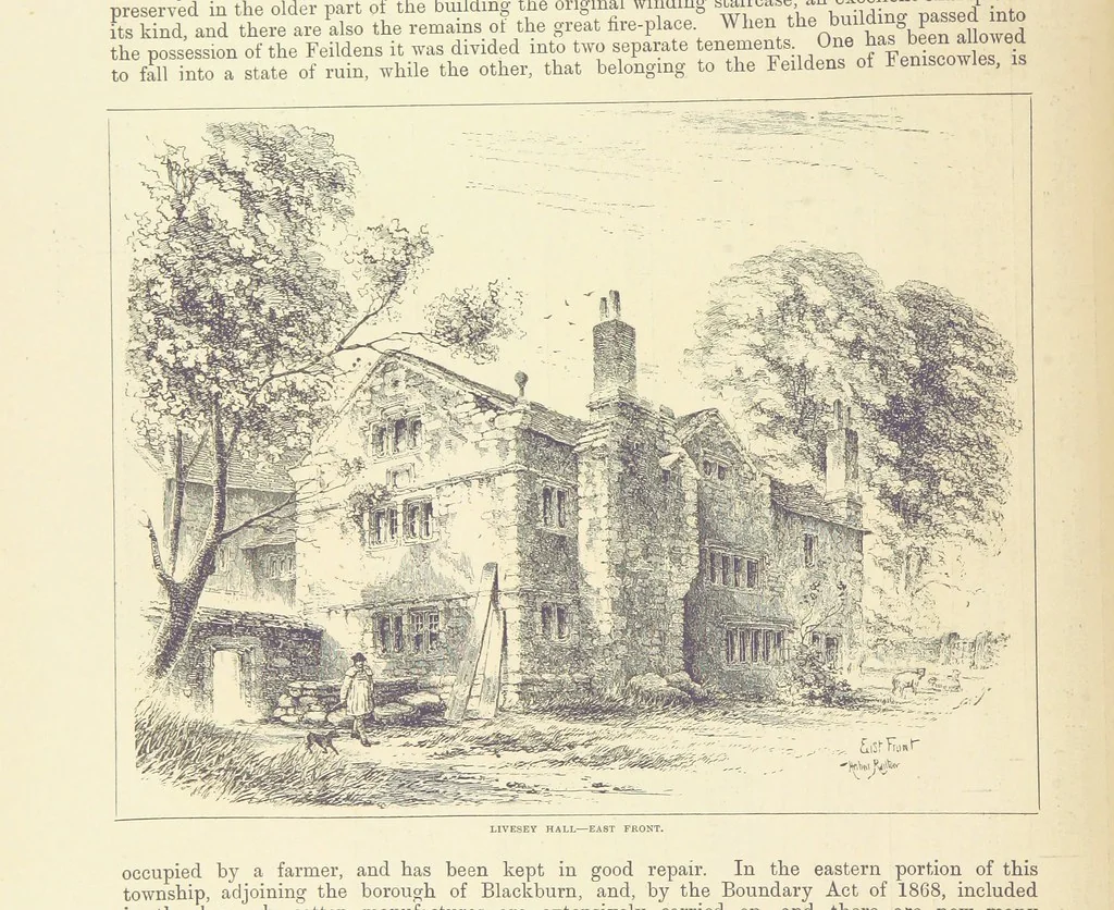 An illustration from History of the County Palatine and Duchy of Lancaster ... The biographical department by W. R. Whatton, Esq. (History of the cotton manufacture [by Edward Baines Jun.]) [With plates, 1888, leaf 54