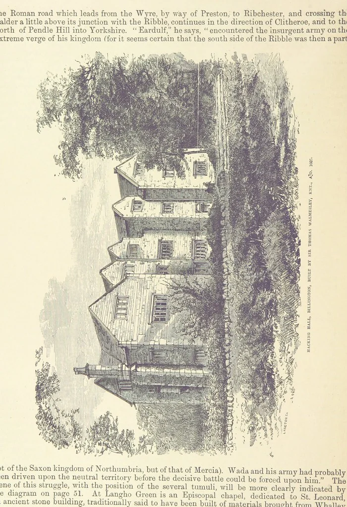 An illustration from History of the County Palatine and Duchy of Lancaster ... The biographical department by W. R. Whatton, Esq. (History of the cotton manufacture [by Edward Baines Jun.]) [With plates, 1888, leaf 68