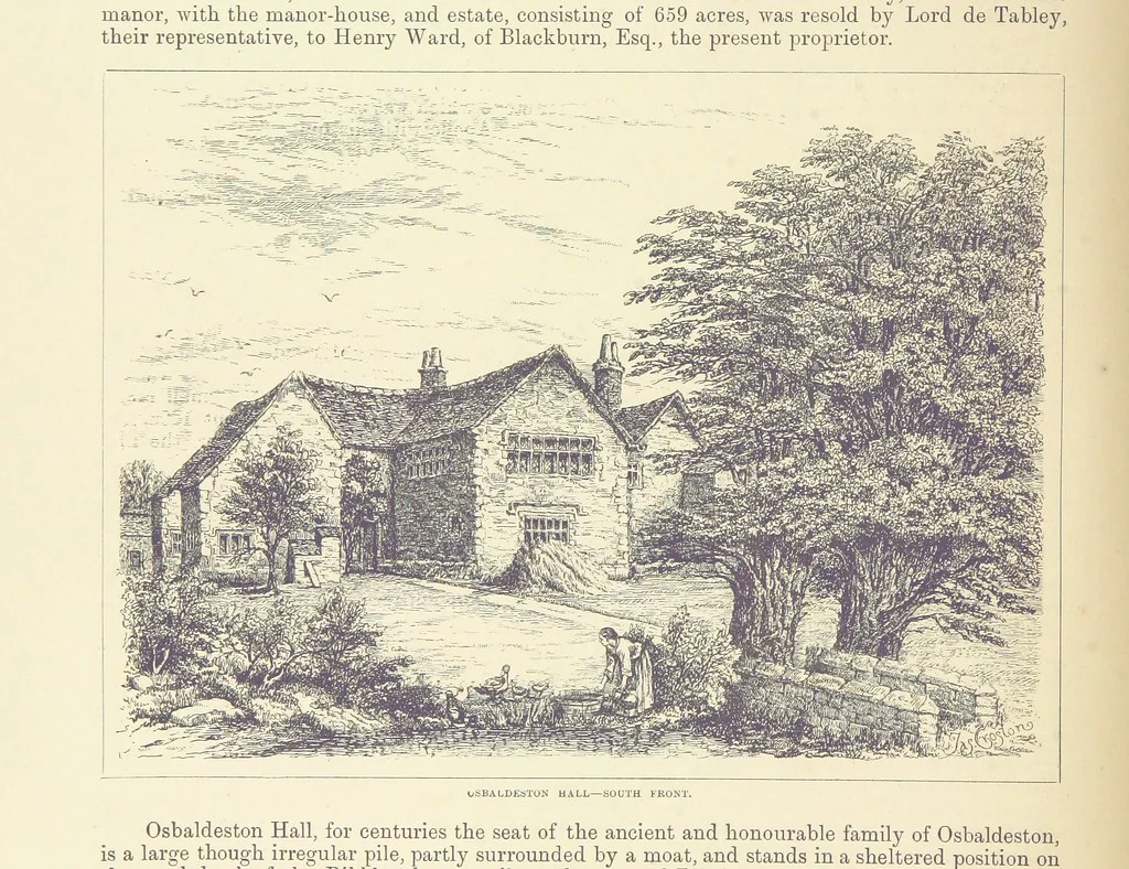 An illustration from History of the County Palatine and Duchy of Lancaster ... The biographical department by W. R. Whatton, Esq. (History of the cotton manufacture [by Edward Baines Jun.]) [With plates, 1888, leaf 72