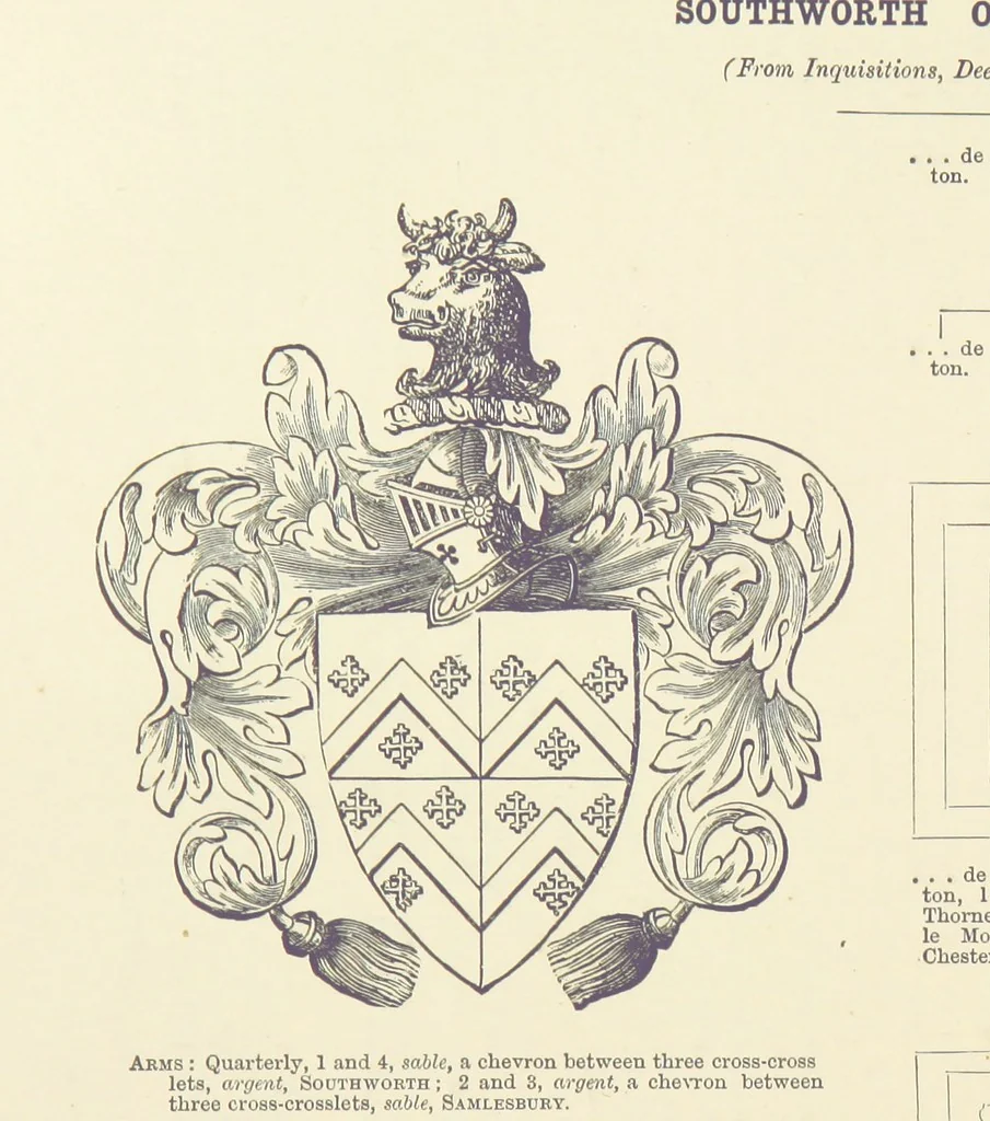 An illustration from History of the County Palatine and Duchy of Lancaster ... The biographical department by W. R. Whatton, Esq. (History of the cotton manufacture [by Edward Baines Jun.]) [With plates, 1888, leaf 80